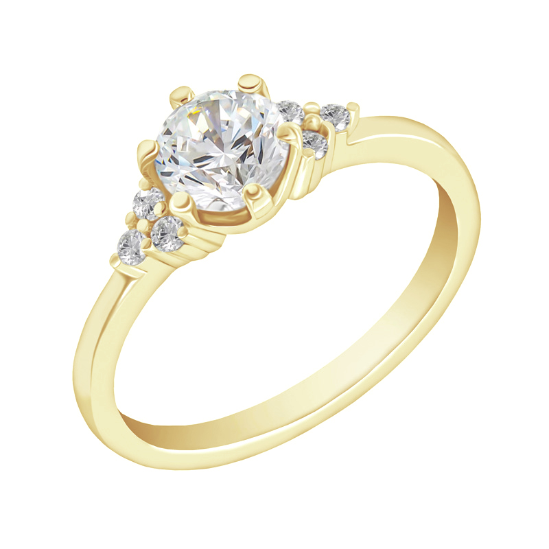 Zásnubný prsteň s diamantmi Safy 117909