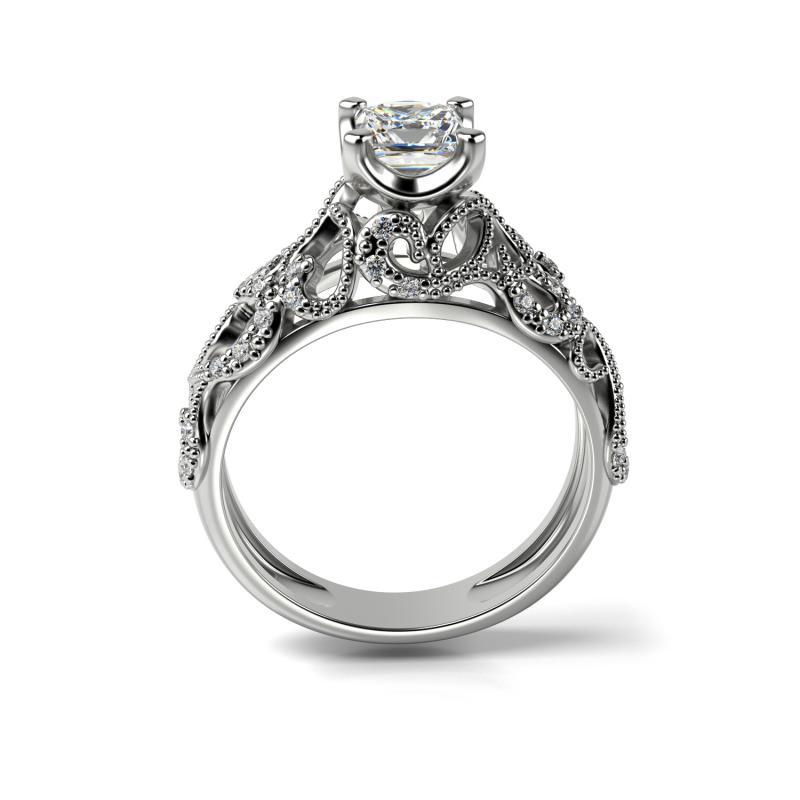 Diamantový zlatý prsteň 15819