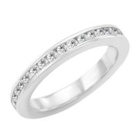 Eternity prsteň s 2mm diamantmi Izari