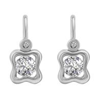 Zlaté náušnice pre deti Karola