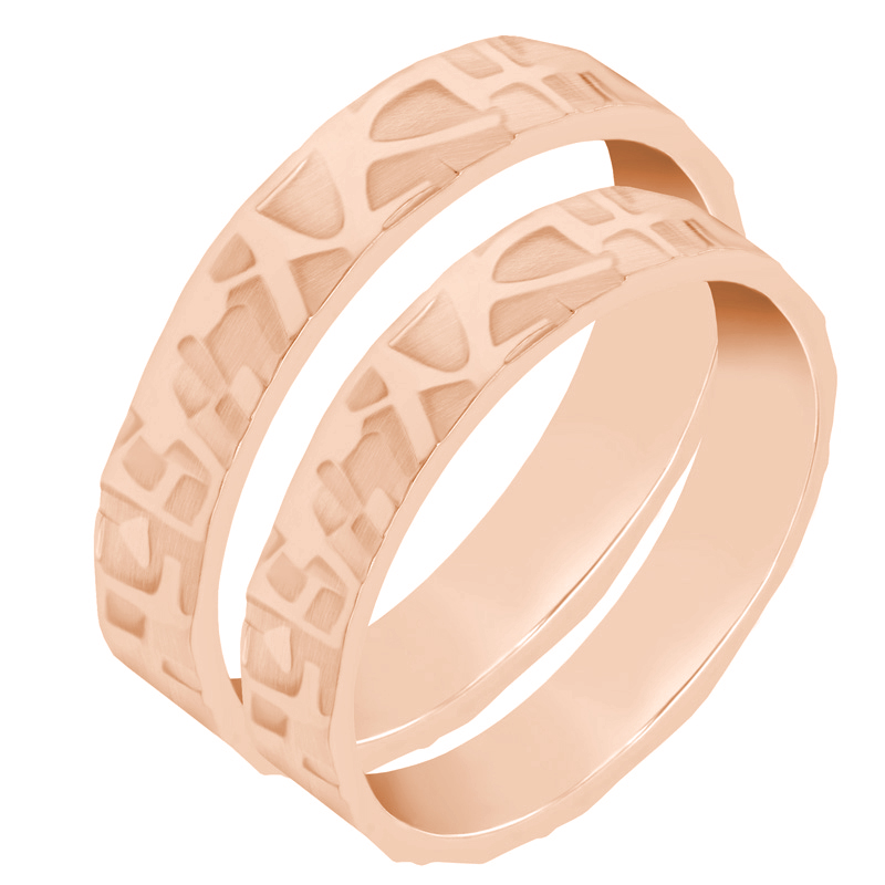 Prstene z ružového zlata 37769
