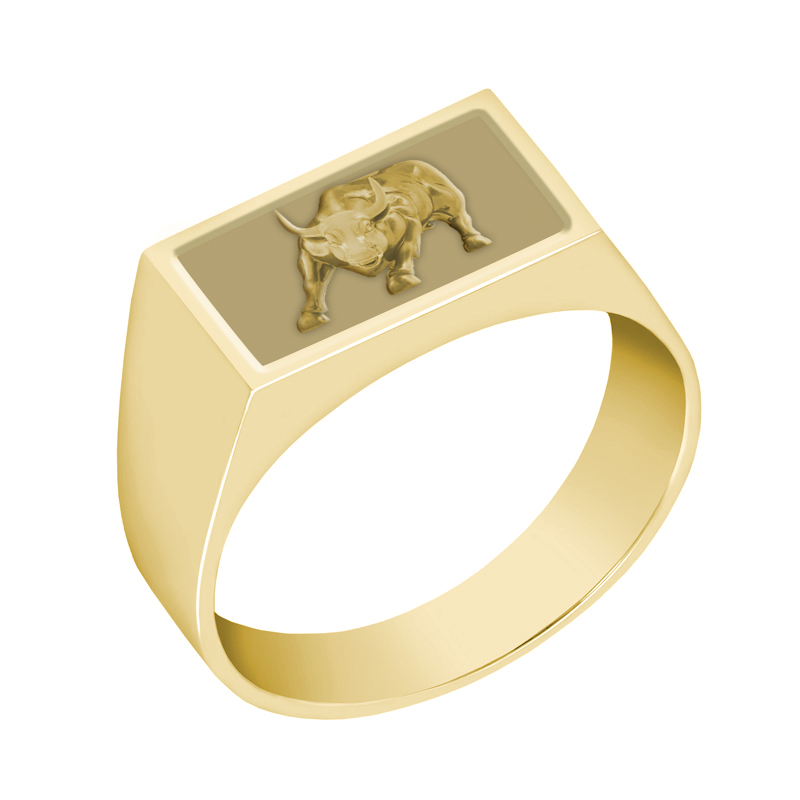 Prsteň zo zlata s gravírom 39289
