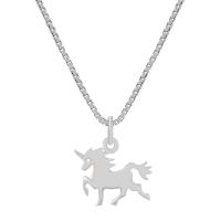 Strieborný náhrdelník s príveskom jednorožca Unicorn