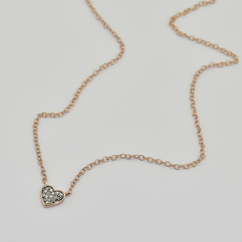 Diamantový náhrdelník so srdiečkom Algoma 42139
