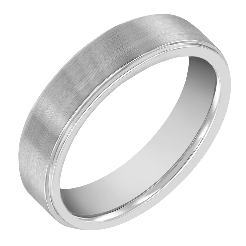 Pánsky platinový prsteň 42989