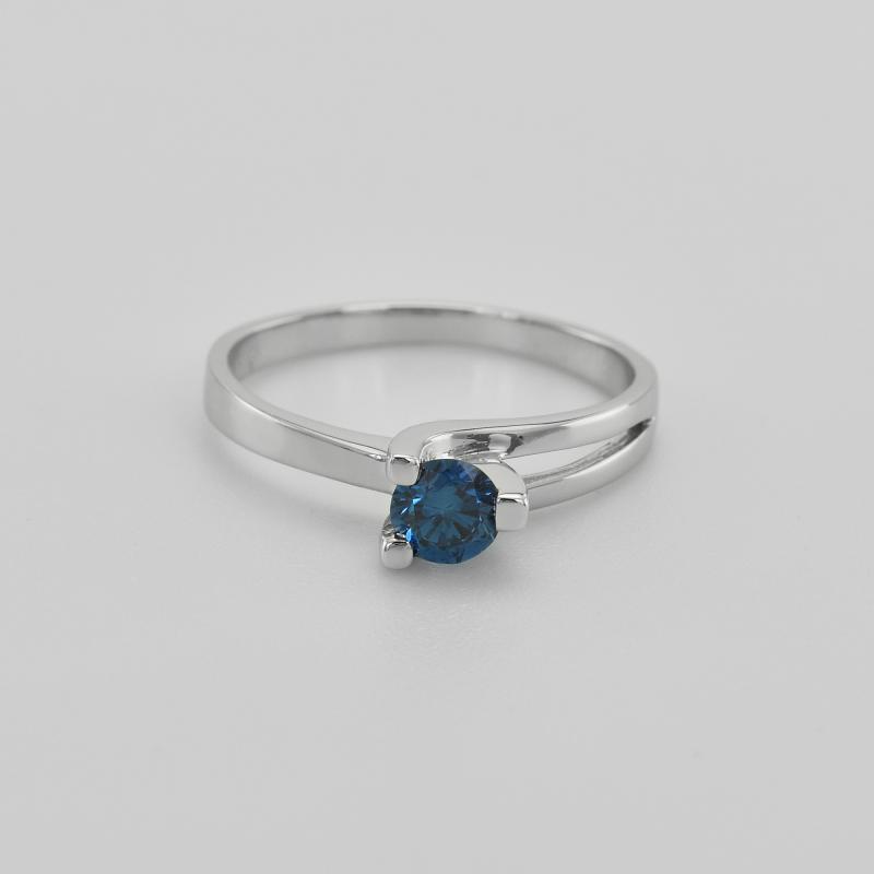 Diamantový zásnubný prsteň 43659