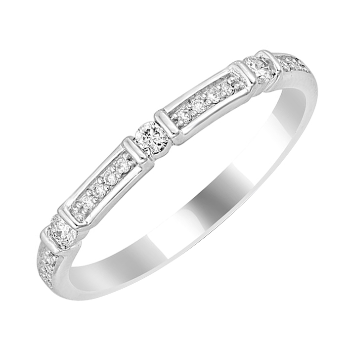 Eternity prsteň s diamantmi 59599