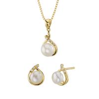 Romantická perlová kolekcia šperkov zo zlata Gala