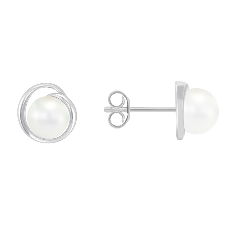 Elegantné perlové náušnice Pagen 70009