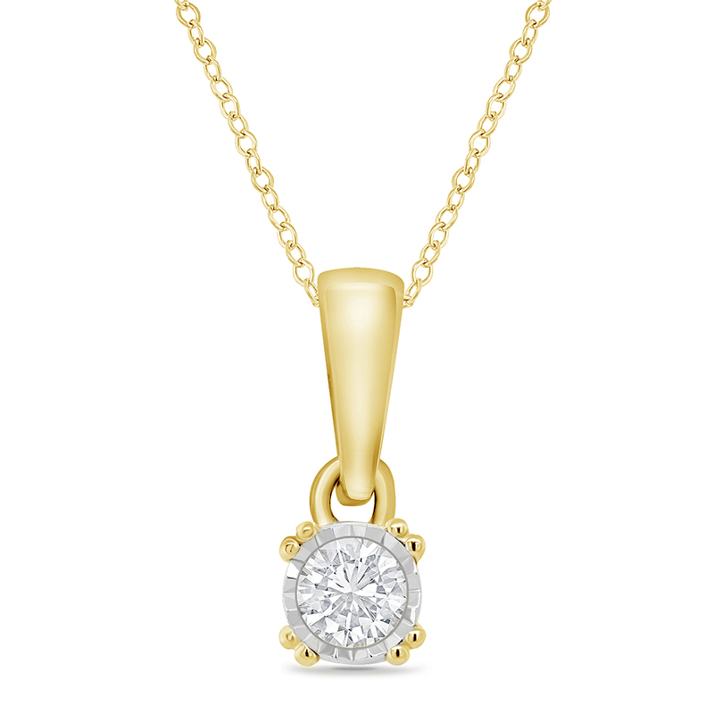 Diamantový náhrdelník zo zlata 75679