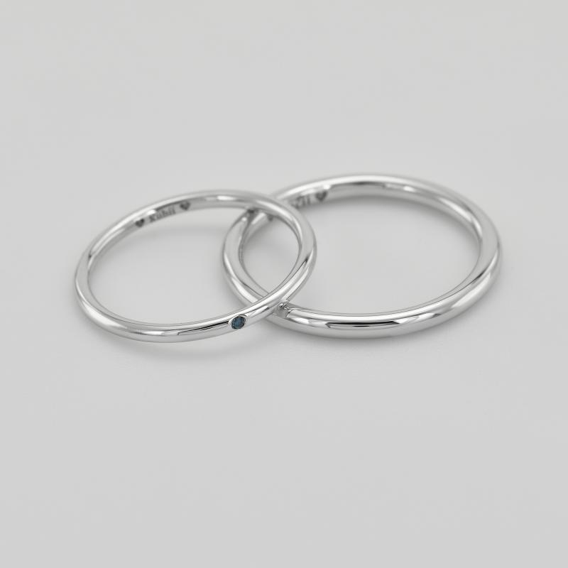 Platinové svadobné prstene 76959