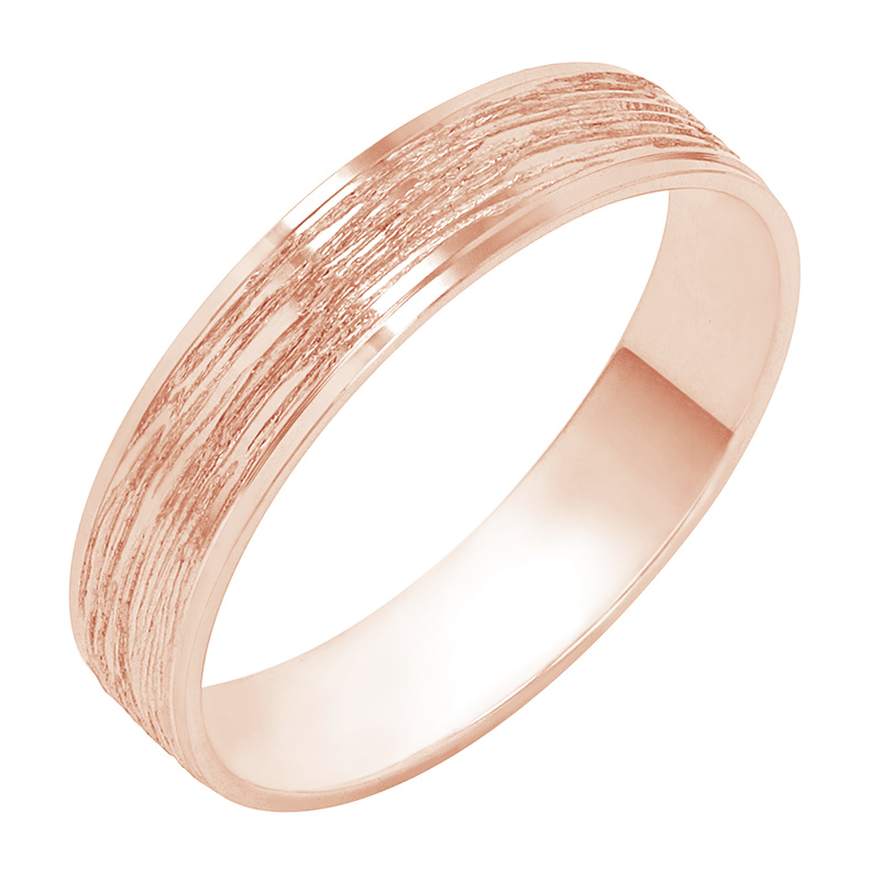 Dámský snubný prsteň z ružového zlata 80409