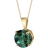Smaragdový náhrdelnik zo zlata Dyxey