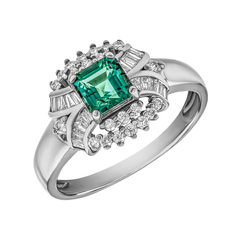 Nádherný smaragdový prsteň 8429