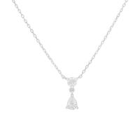 Elegantný náhrdelník s pear diamantom Josepha