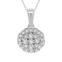 Elegantný diamantový náhrdelník Afanen