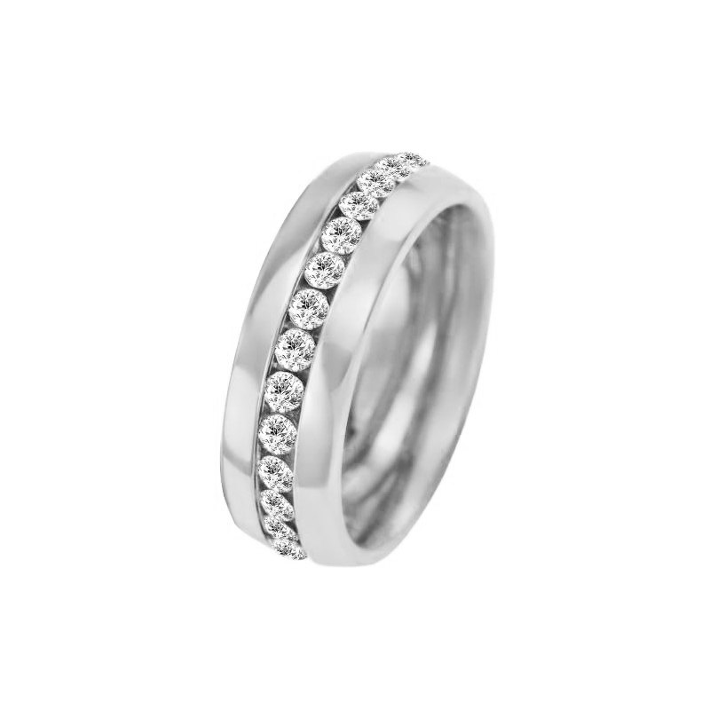 Zlaté svadobné prstene s diamantmi Elgie 96319