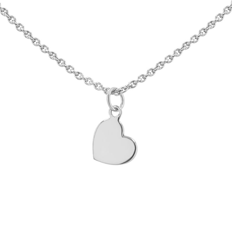 Set strieborných náhrdelníkov v tvare srdca pre dvoch Gabija 99589