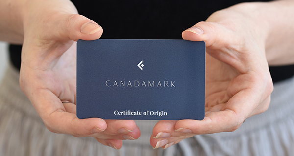 Nájdete u nás etické CanadaMark diamanty